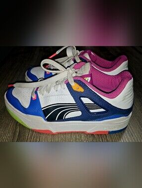 Youth Puma Slipstream Sunset White Bluemazing Sneakers Size 4